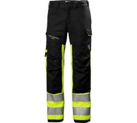 Helly Hansen Workwear 77449 Fyre Work Trousers Class 1 Hi Vis Yellow/E 44" 34"