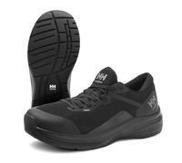 Helly-Hansen Barcode Low AL EH Safety Shoes for Men - Lightweight, Breathable Work Shoes with Non-Slip Rubber Outsoles, EH Rated, 990 BLACK, 12.5 UK