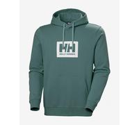 Helly Hansen Box Hoodie Turquoise Blue - S