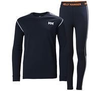 Helly Hansen Boy's Jr Hh Lifa Active Set Pants, Navy, 8 UK
