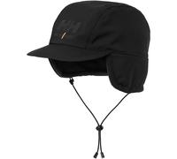 Helly Hansen Winter Tech Cap Unisex | Cold-Weather-Hats | Fleece Lined, Polartec Insulation, Waterproof, Adjustable Fit, Black, S/M