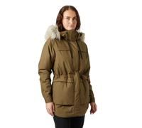 Helly Hansen Coastal Parka PrimaLoft Jacket with Hood Green Rod Women - XL