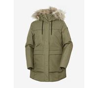 Helly Hansen Coastal Parka Jacket with Hood PrimaLoft Field Green Women - M