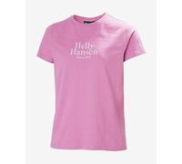 Helly Hansen Core Graphic 2.0 Short Sleeve T-shirt Pink M Women