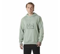 Helly Hansen Men's Core Graphic Sweat Hoodie Green L
