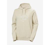 Women's hooded sweatshirt Helly Hansen Cora Graphic Beige XS