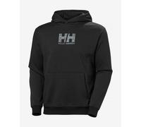 Helly Hansen Cotton Fleece Graphic Hoodie black - S