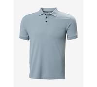 Helly Hansen Crewline Short Sleeve Polo Shirt Blue Grey - L