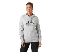 Helly Hansen Women's W Nord Graphic Pullover Hoodie, Grey Melange 2.0, S