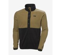 Helly Hansen - Daybreaker Snap Pullover - Fleece jumper size S, black/brown