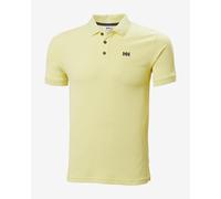 Helly Hansen Polo Shirt Driftline Quick-Dry Performance Short Sleeve Yellow Men's S