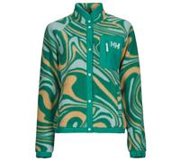 Helly Hansen Fleece jacket W IMPERIAL PRINTED PILE SNAP in Green EU XS