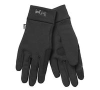 Helly Hansen Fleece Touch Glove Liner, Unisex Design with Touch Screen Fingertips, for Adults, Black, Medium