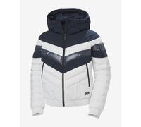 Helly Hansen Imperial Short Puffy Jacket Ski Free white night blue Women - L