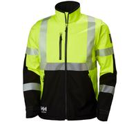 Helly Hansen Jacke 74272 Icu Softshell Jacket 369 EN471 Yellow/Black