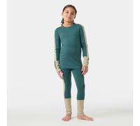 Helly Hansen Junior Lifa Merino Midweight Base Layer Set Green 10