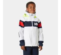 Helly Hansen Junior Salt 2 Waterproof Sailing Jacket White 12