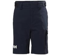 Helly Hansen Junior Unisex HH Quick-Dry Cargo Shorts, 10, Navy