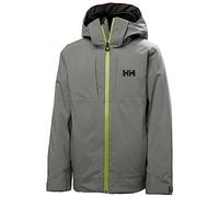 Helly Hansen Junior Unisex Jr Alpha Jacket, Concrete, 8