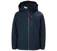 Helly Hansen Junior Unisex Jr Crew Midlayer Jacket 2.0, Navy, 11