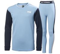Helly Hansen Junior Unisex Jr HH LIFA Active Set, Bright Blue, 12