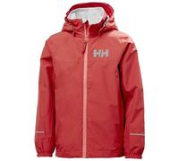 Helly Hansen Junior Unisex Jr Juell Rain Jacket, Poppy Red, 16