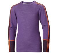 Helly Hansen Unisex Kids Junior Lifa Merino Midweight Set Pants, Purple, 16 Years UK