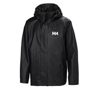 Helly Hansen Junior Unisex Jr Moss Jacket, Black, 10
