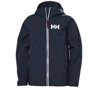 Helly Hansen Junior Unisex Jr Rigging Rain Jacket, Navy, 16