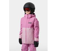 Helly Hansen Junior Unisex traverse Ski Jacket (with Free Ski Pass), Pink, Size 14 Years Pink