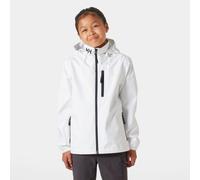 Helly Hansen Junior Unisex Jr Crew Hooded Jacket, White, 14