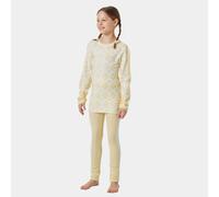 Helly Hansen Junior's HH Graphic Lifa Merino Midweight Base Layer Set Yellow 152/12