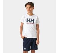 Helly Hansen Logo Short Sleeve T-shirt White 14 Years Boy