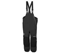 Helly Hansen Juniors Shelter 2 Waterproof Breathable Bib Pants, Ebony, Size 4