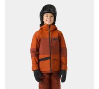 Helly Hansen Juniors' Summit Ski Jacket 2.0 - Yellow/Green - 11