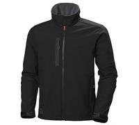 Helly-Hansen Kensington Softshell Jackets for Men with Durable Water Resistance High Warm Collar and Lined Zip Pockets Black - X-Large