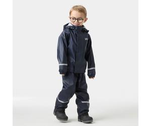 Helly Hansen Kids' Bergen 2.0 Pu Rain Set - Blue - 1