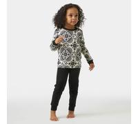 Helly Hansen Kids' Graphic Lifa® Merino Wool Base Layer Set - Black/Ebony - 1
