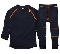 Helly Hansen Kid's HH Lifa Merino Baselayer Set, Navy, 2 Years