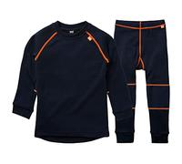 Helly Hansen Kid's HH Lifa Merino Baselayer Set, Navy, 4 Years