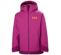 Helly Hansen Kids JR Hillside Insulated Ski Jacket - Dragon Fruit, 16 Years