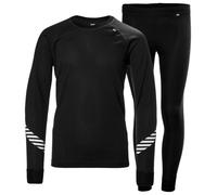 Helly Hansen Hh Lifa Base Layer Set Black 14 Years Boys,Girls