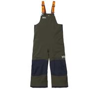 Helly Hansen K Rider 2 Insulated Bib - Ski trousers - Kid's Utility Green Child's height 110 cm