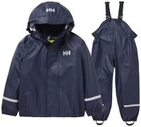 Helly Hansen Kids Unisex K Bergen 2.0 Pu Rainset, Navy, 6