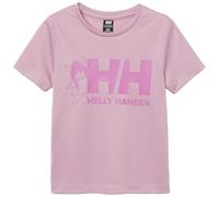 Helly Hansen Kids Unisex K Hh Tech Graphic T-Shirt, Pink Lavender, 7