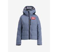Helly Hansen Kvitfjell Race Puffy Ski Free Hooded Jacket Bluish Grey Women - XL