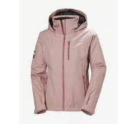 Helly Hansen Large Women's Crew Hooded Midlayer Jacket 2.0 Pink Salt 34447-057