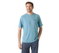 Helly Hansen Mens LIFA Active Solen T-Shirt, Windy Blue, XL