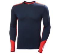 Helly Hansen Men's Lifa Merino Midweight Crew Shirt, Navy, L UK