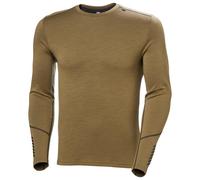 Helly Hansen - Lifa Merino Midweight Crew Sepia - M - Technical underwear